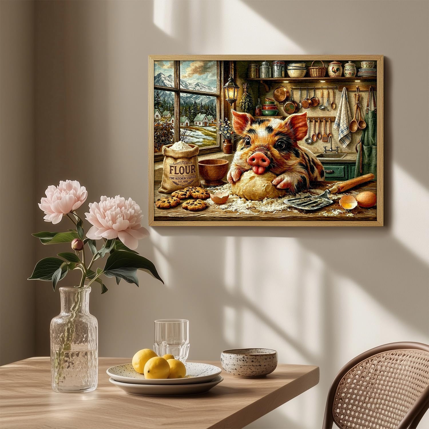 Puzzle Piggy Chef da 1000 pezzi