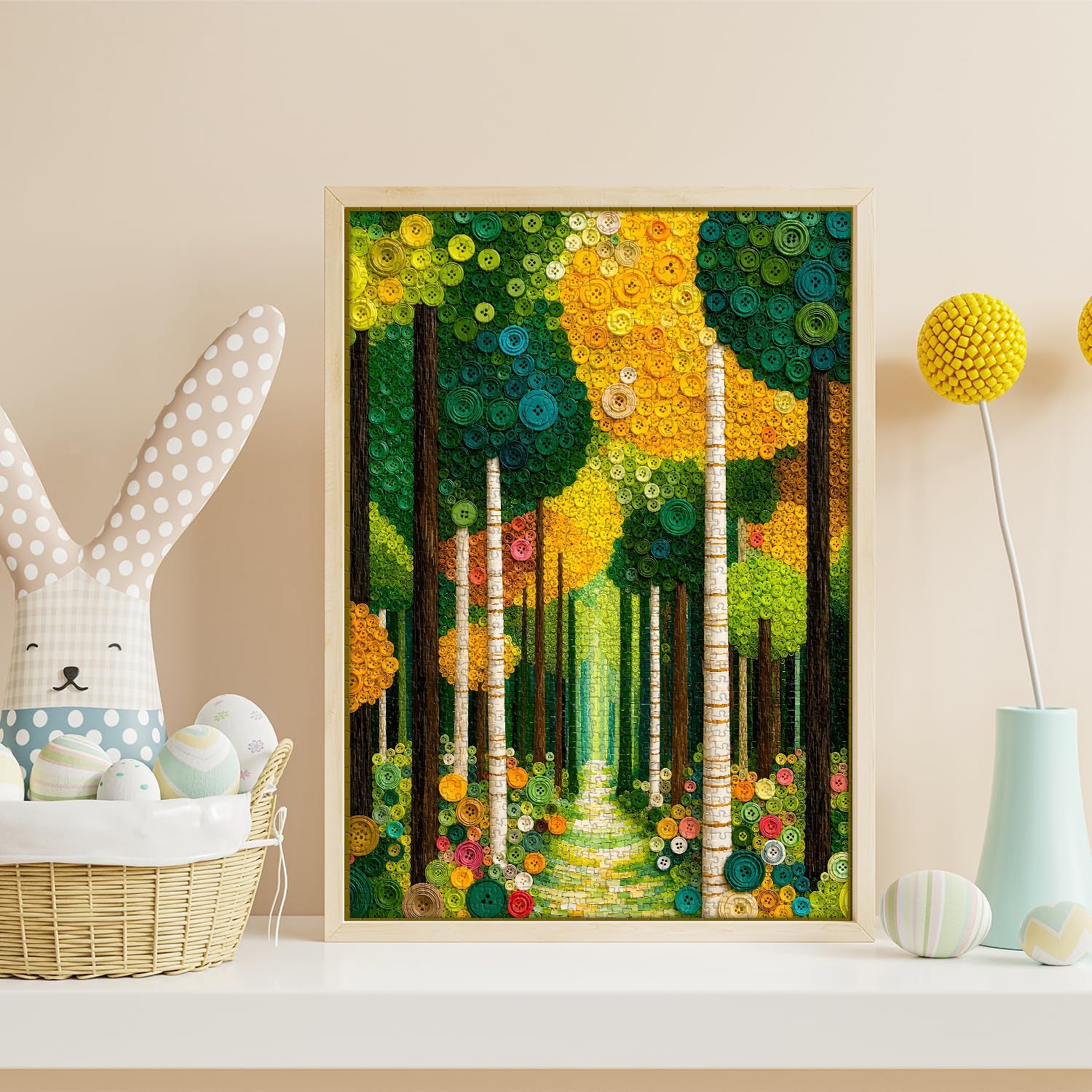 Sunlit Path Jigsaw Puzzle 1000 Pieces