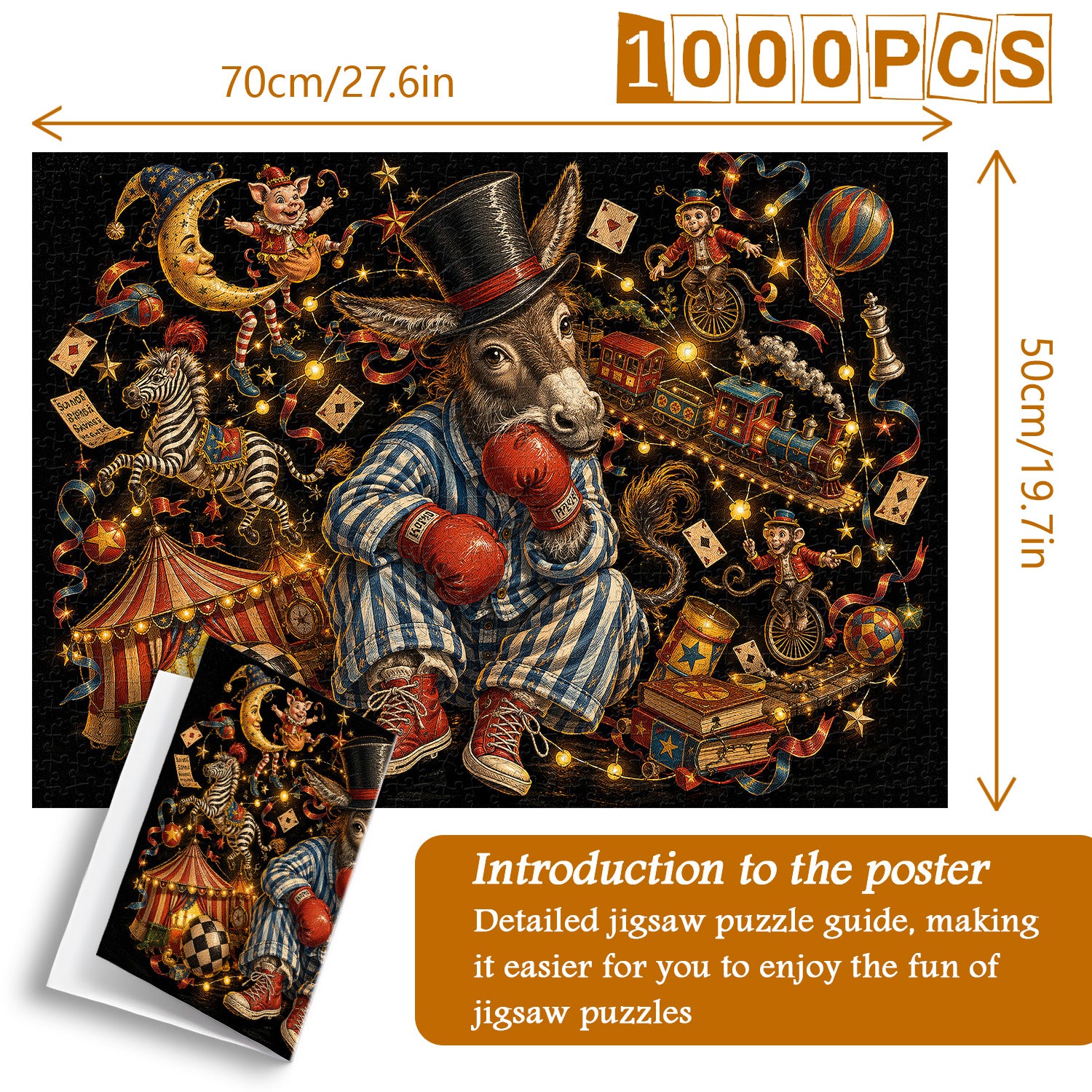 Boxer's Soliloquy Jigsaw Puzzle 1000 Pieces