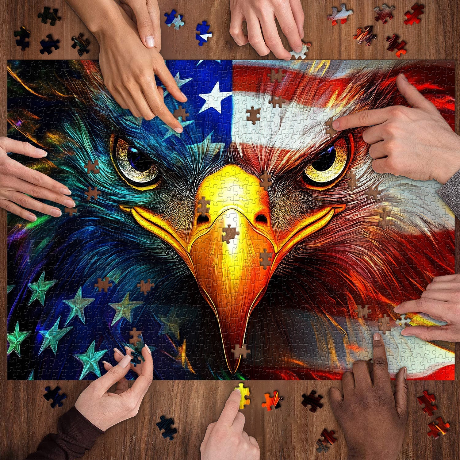 Eagle Eye Tracking Puzzle Puzzle 1000 pièces
