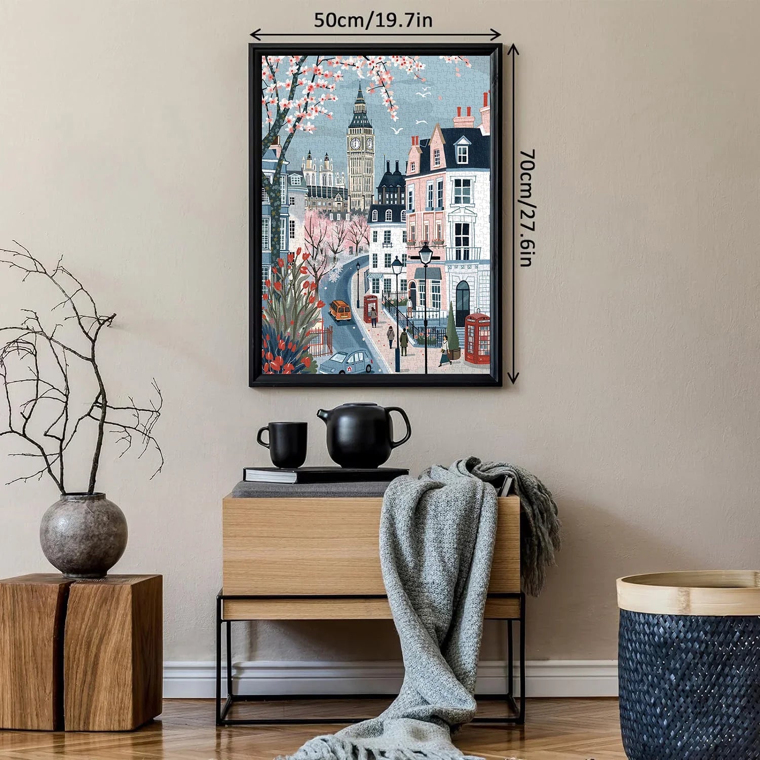 Spring Scene in London Jigsaw Puzzle 1000 Pieces