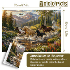 Meadow Creek Pferde Puzzle 1000 Teile