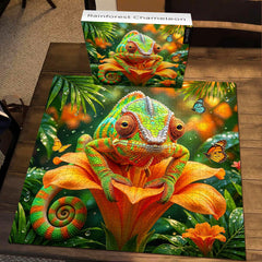 Rainforest Chameleon Jigsaw Puzzle 1000 Pieces