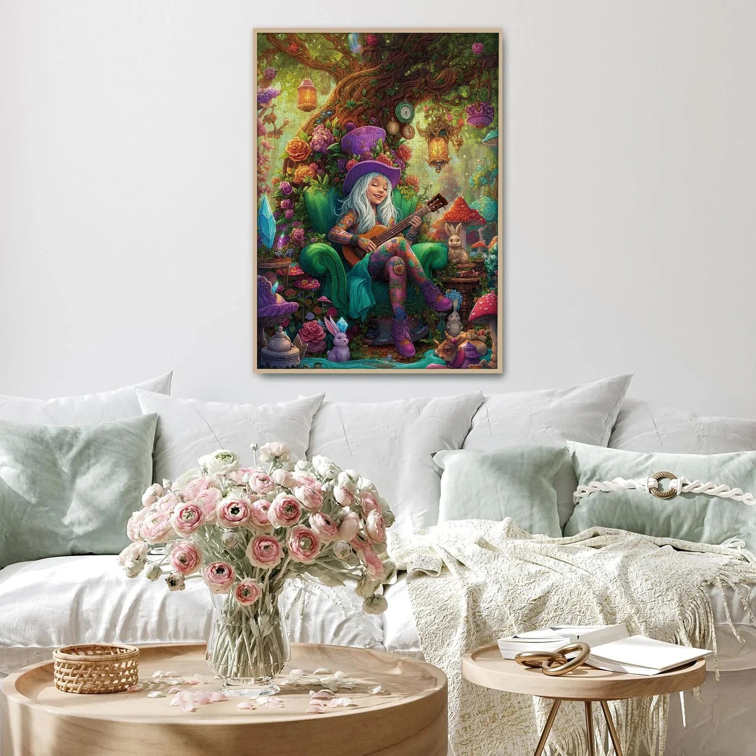 Puzzle Guitar Girl 1000 pièces