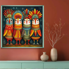 Feather Crown Tribe Jigsaw Puzzle 1000 Pieces