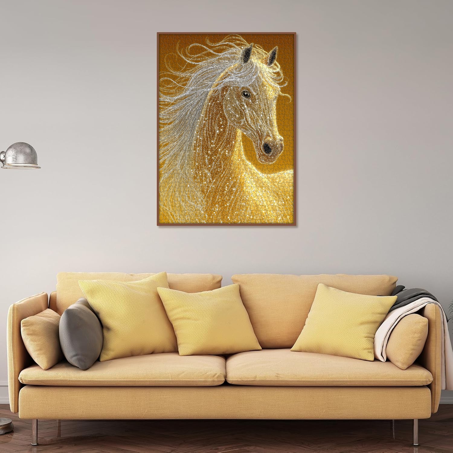 Golden Horse Jigsaw Puzzle 1000 Pieces