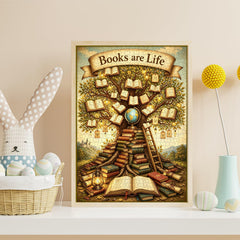 Book Tree Jigsaw Puzzle 1000 Pieces