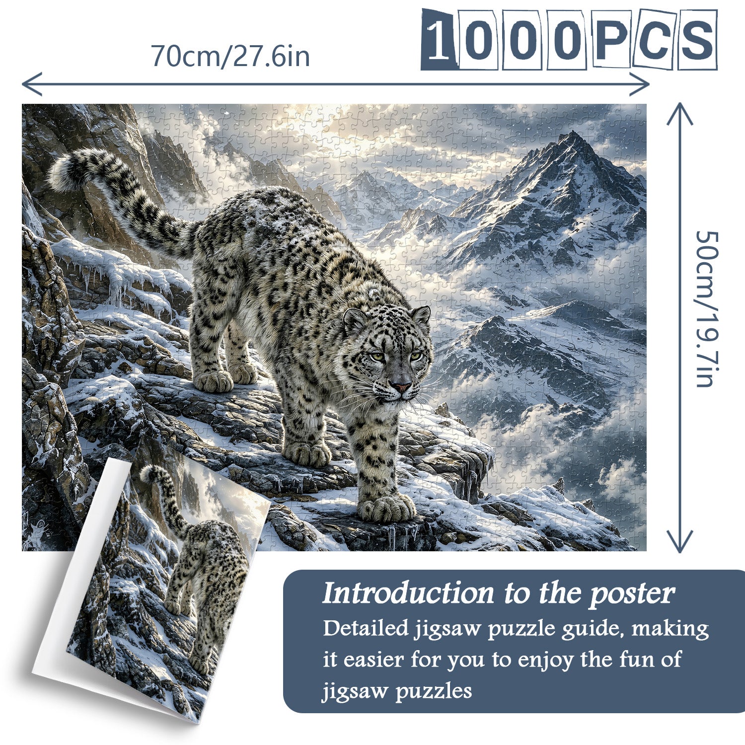 Ice Mountain Guardian Jigsaw Puzzle 1000 Pieces