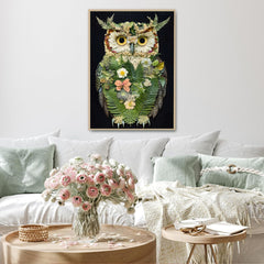 The Foliage Owl Night Jigsaw Puzzle 1000 Pieces