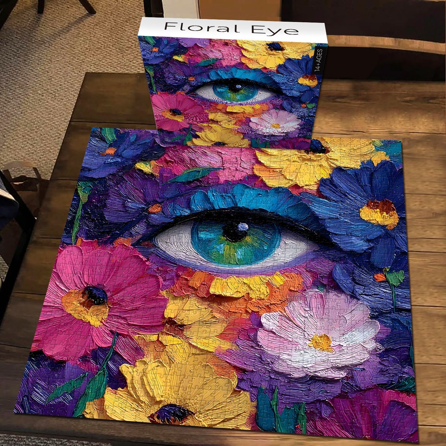 Floral Eye Jigsaw Puzzle 1000 Pieces