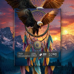 Eagle Dreamcatcher Jigsaw Puzzle 1000 Pieces