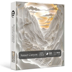 Sunset Canyon Puzzle 1000 Stücke