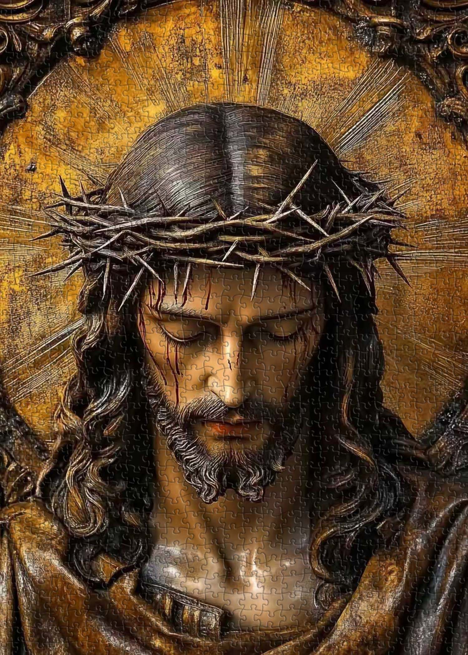 Puzzle Le Sauveur souffrant 1000 pièces