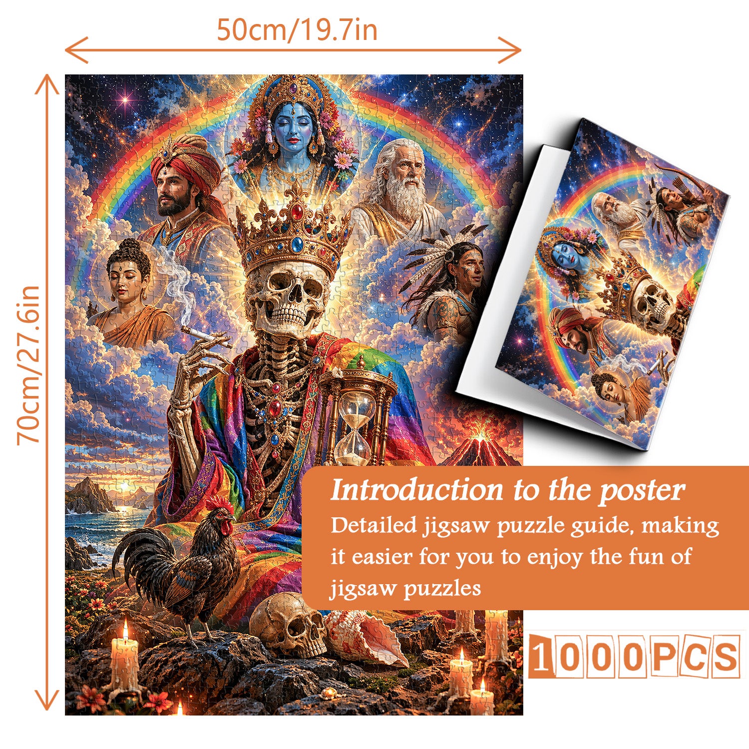 Surrounded by Gods Jigsaw Puzzle 1000 Pieces