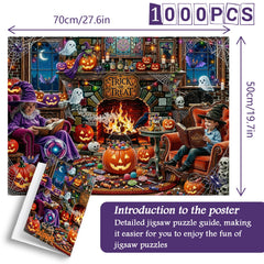 Halloween Hearth Puzzle 1000 Teile