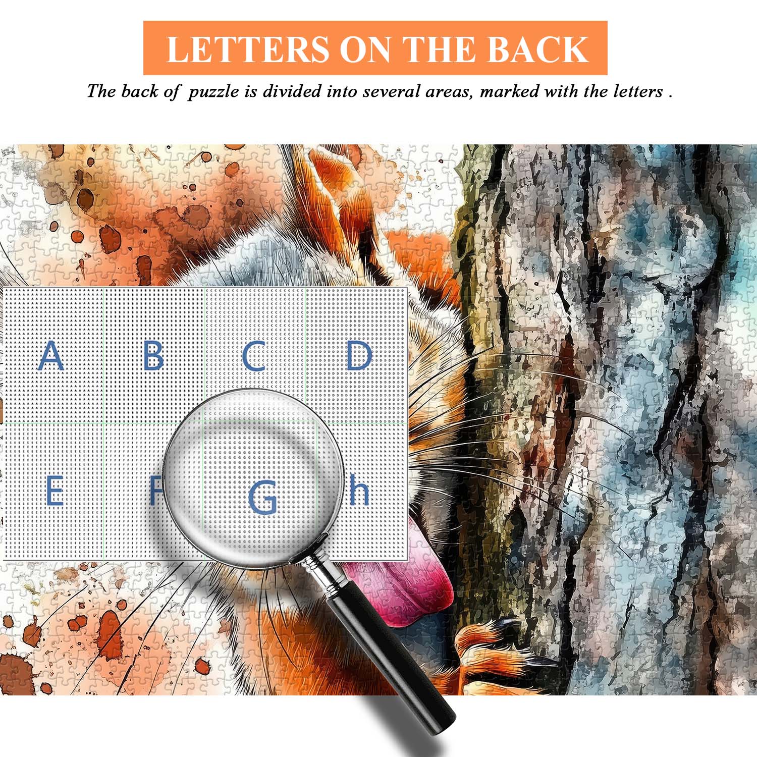 Boshaftes Eichhörnchen-Puzzle, 1000 Teile