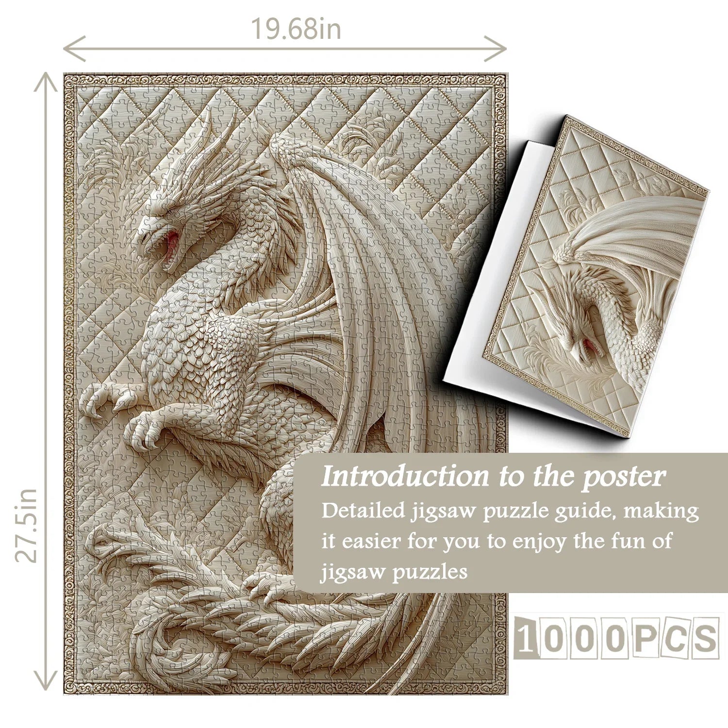Dragon's Whisper Jigsaw Puzzle 1000 pièces