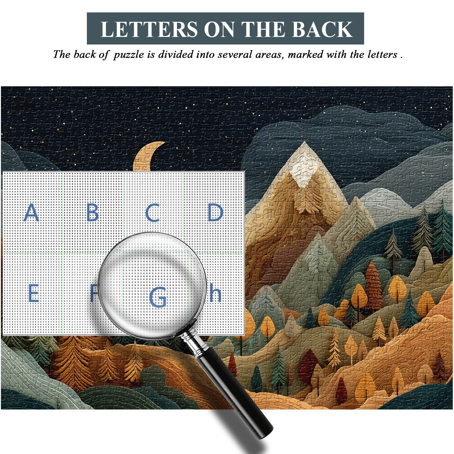 Timber Mountains Jigsaw Puzzle 1000 Pieces