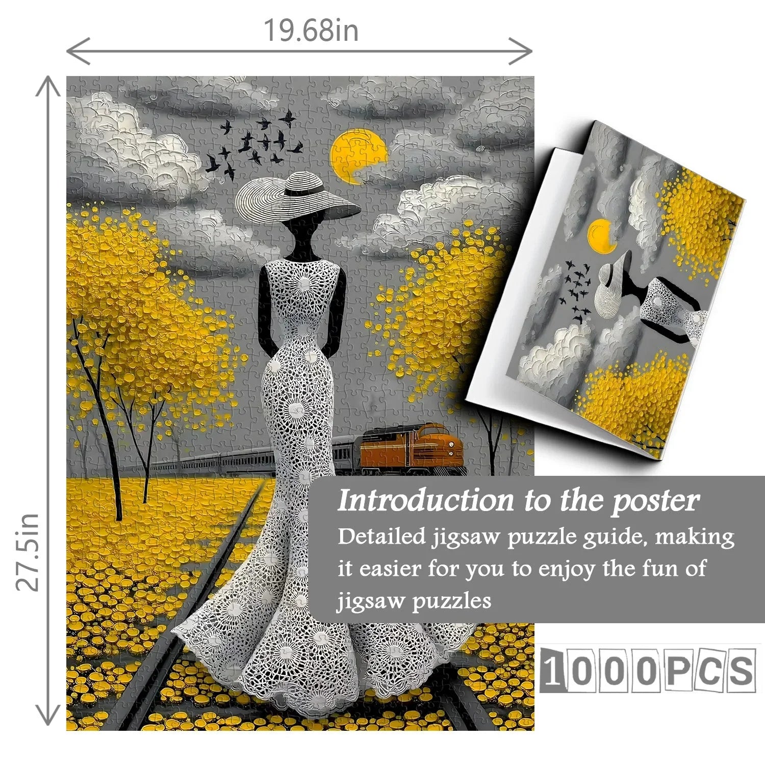 Elegante Flugbahn Puzzle 1000 Teile