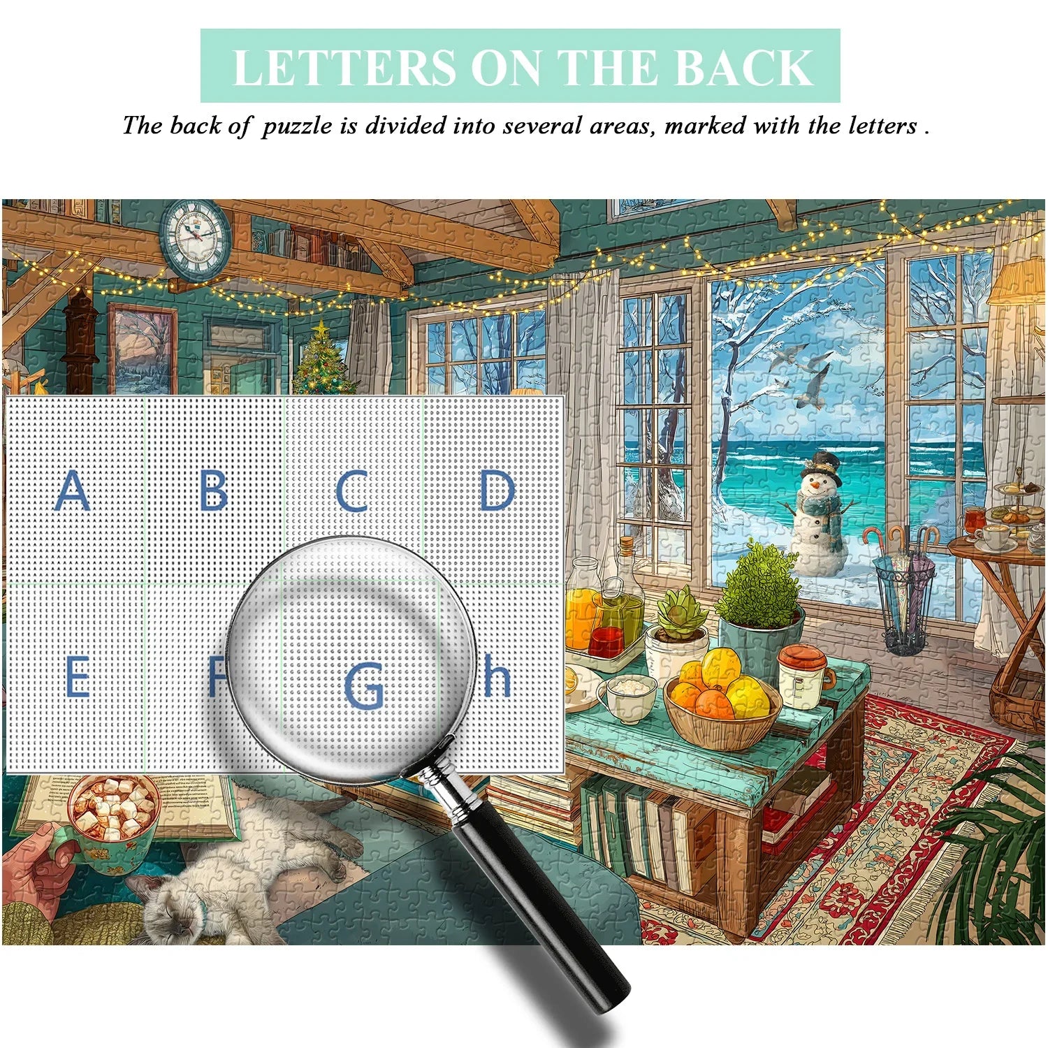 Beach Cottage Jigsaw Puzzle 1000 Pieces