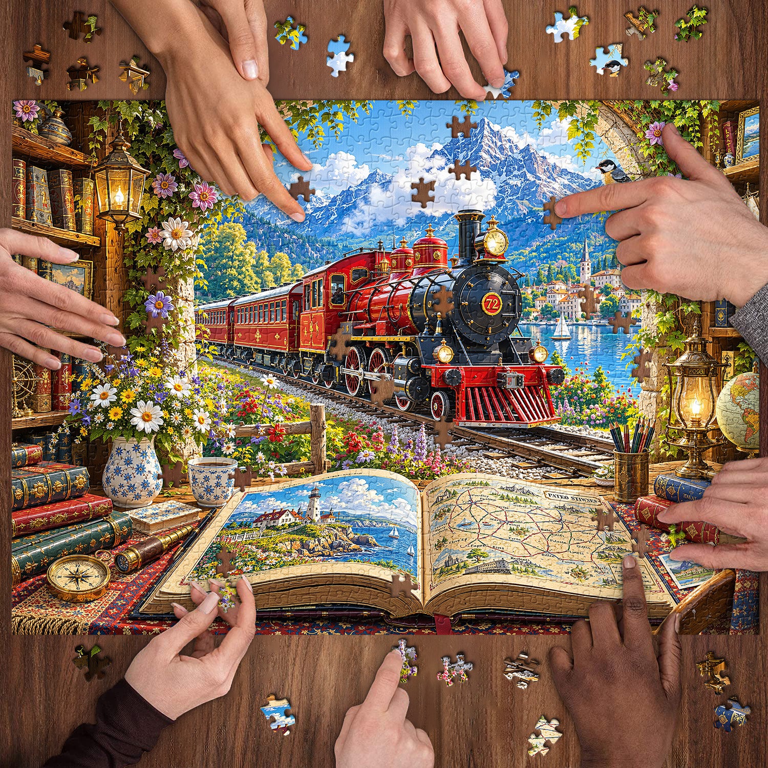 Travel Dream Jigsaw Puzzle 1000 pièces