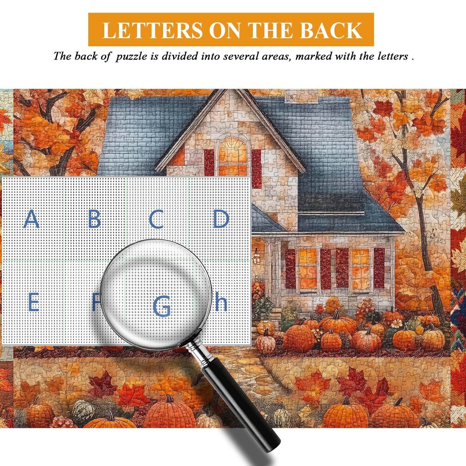 Pumpkin Cottage Jigsaw Puzzle 1000 Pieces