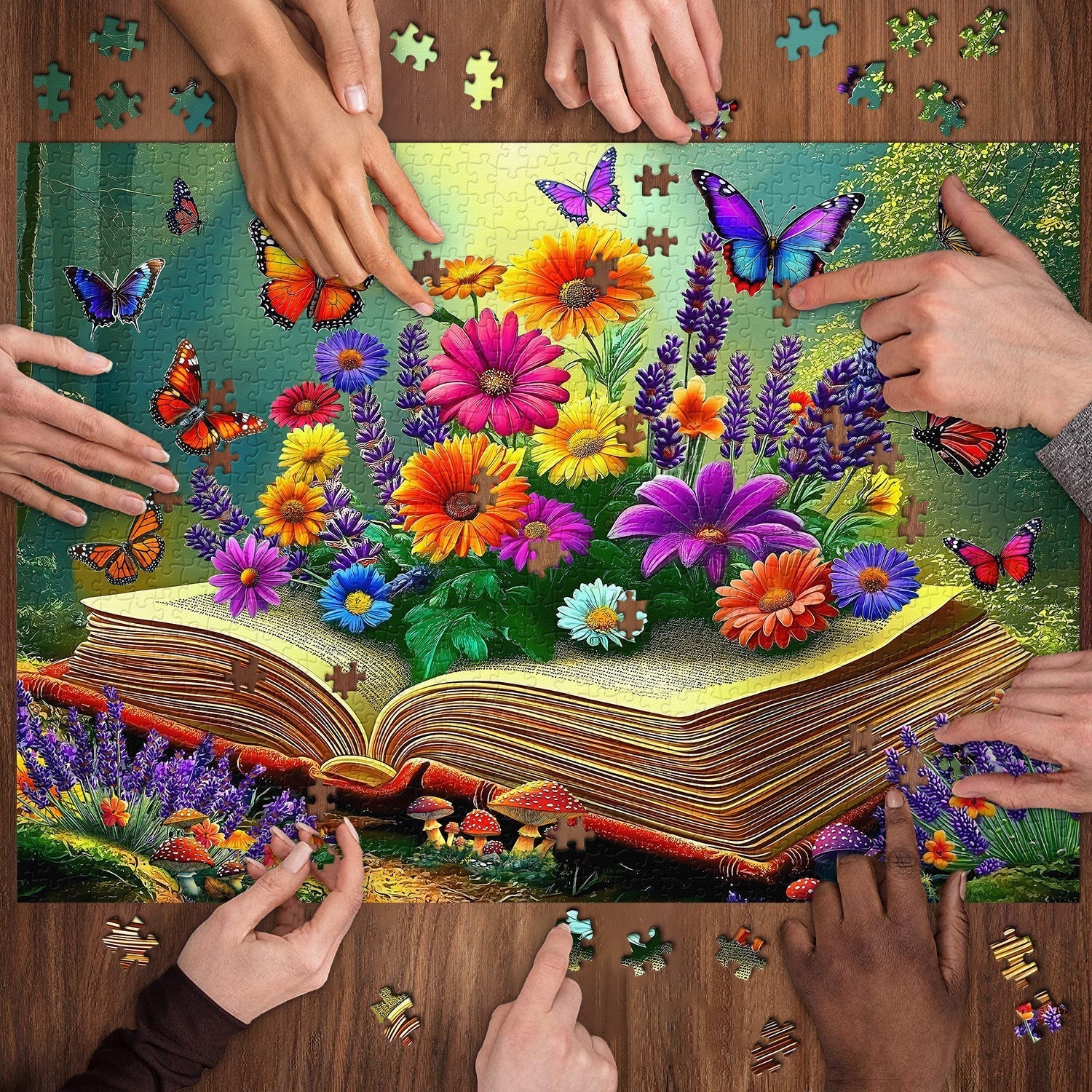 Puzzle floreali puzzle 1000 pezzi