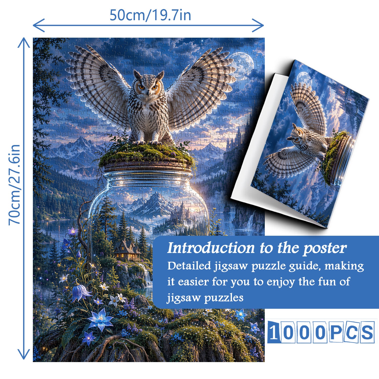 Moonlit Sanctuary Puzzle 1000 Teile
