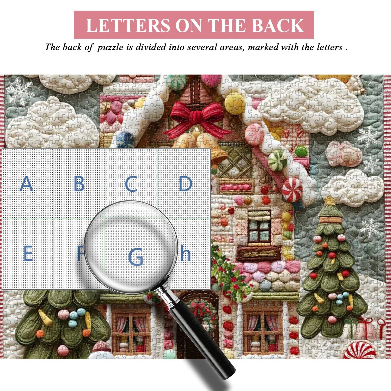 Candy Gingerbread House Jigsaw Puzzle 1000 Stück
