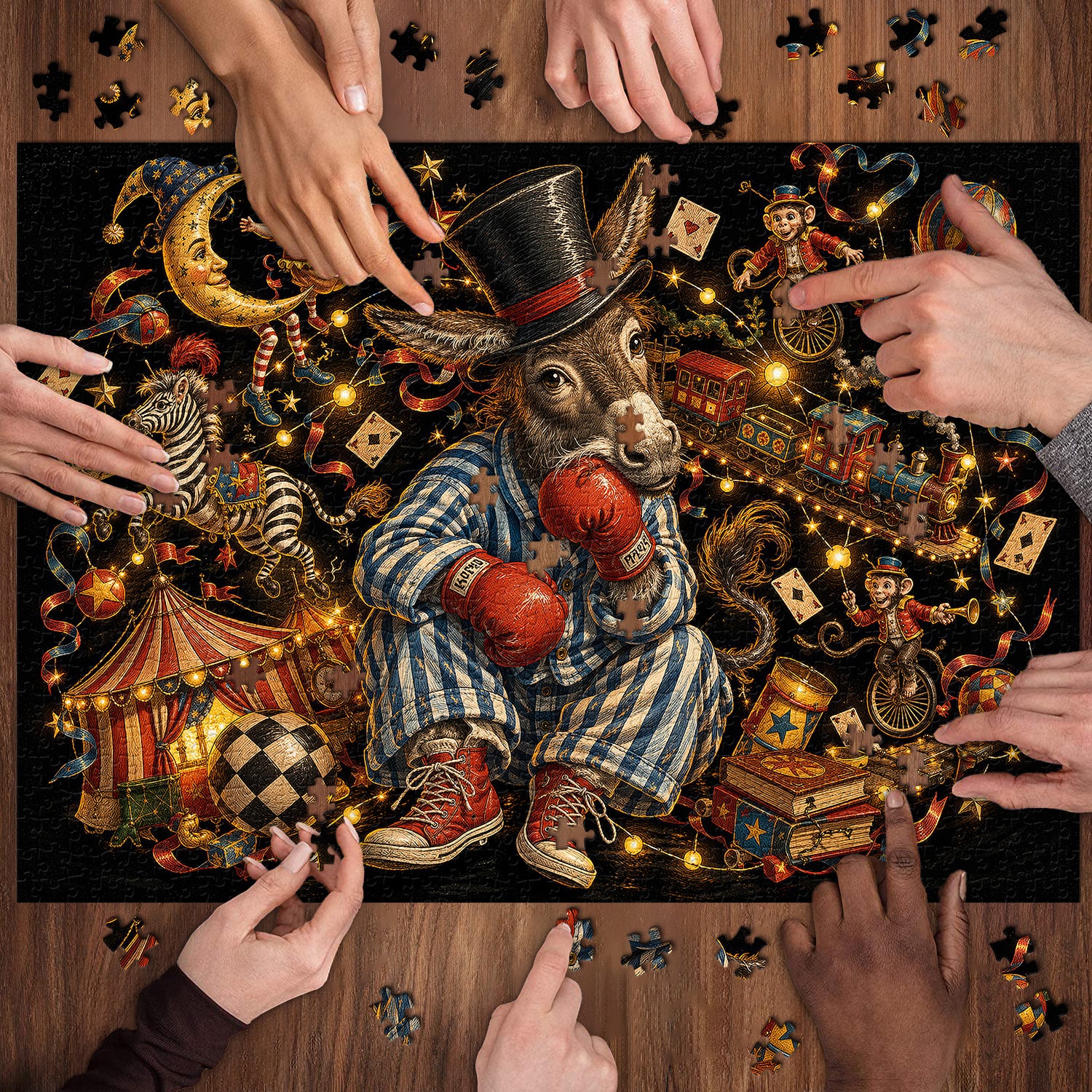 Boxer's Soliloquy Jigsaw Puzzle 1000 Pieces