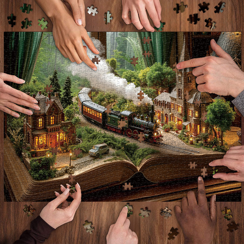 Through the Pages Jigsaw Puzzle 1000 Pieces