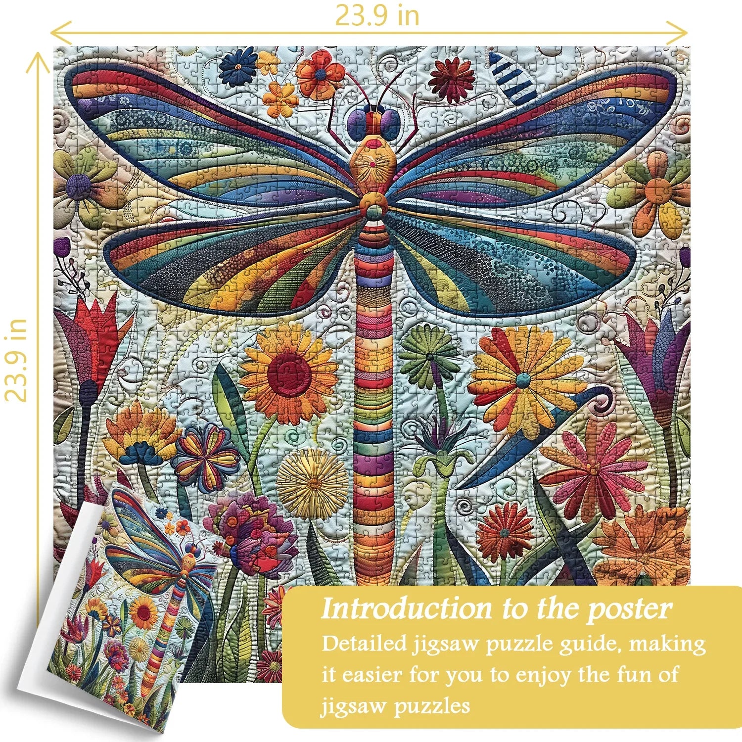Dragonfly Garden Jigsaw Puzzle 1000 Stücke