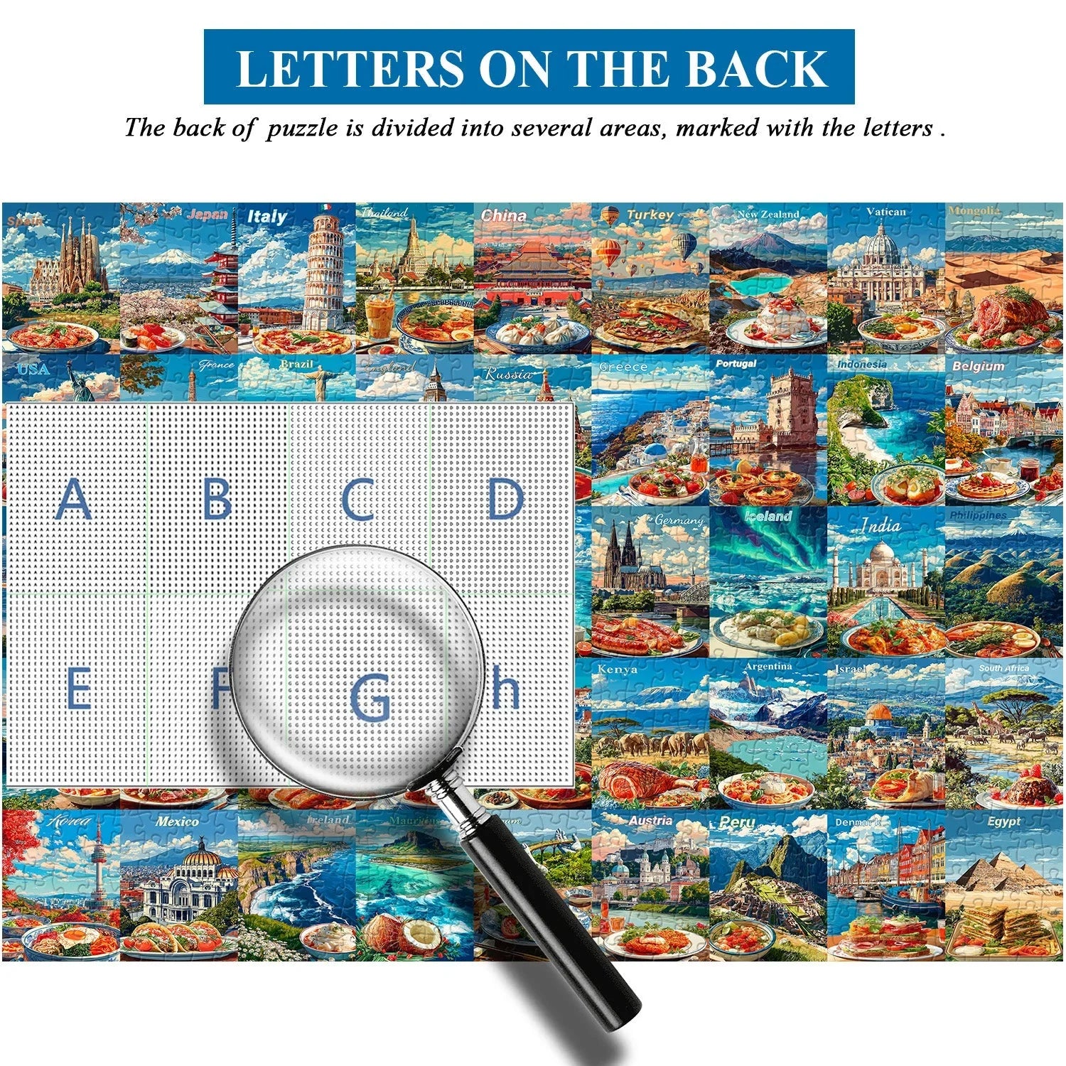 Impresión global rompecabezas rompecabezas 1000 piezas