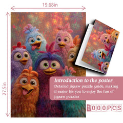 Blissful Fluffets Jigsaw Puzzle 1000 Pieces