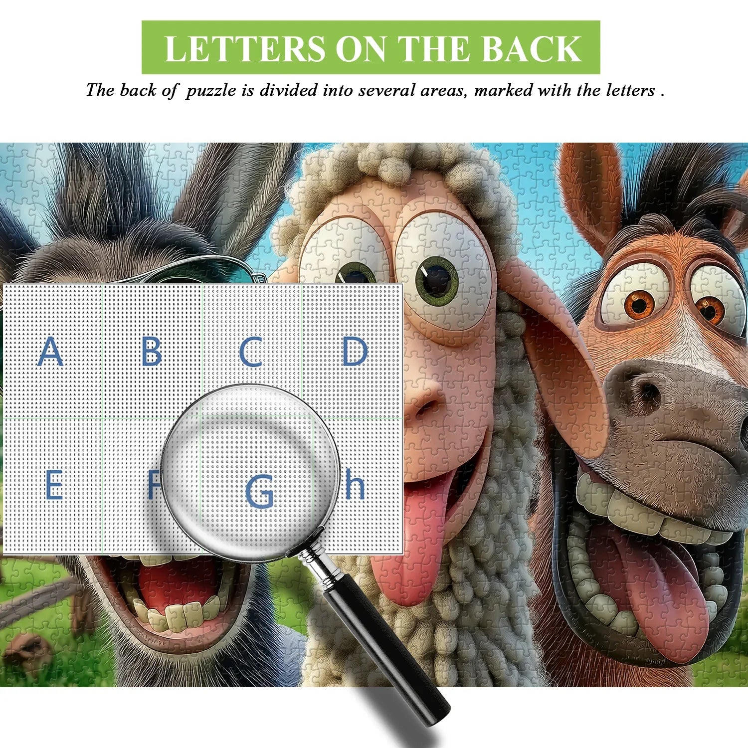 Puzzle Ranch qui rit 1000 pièces