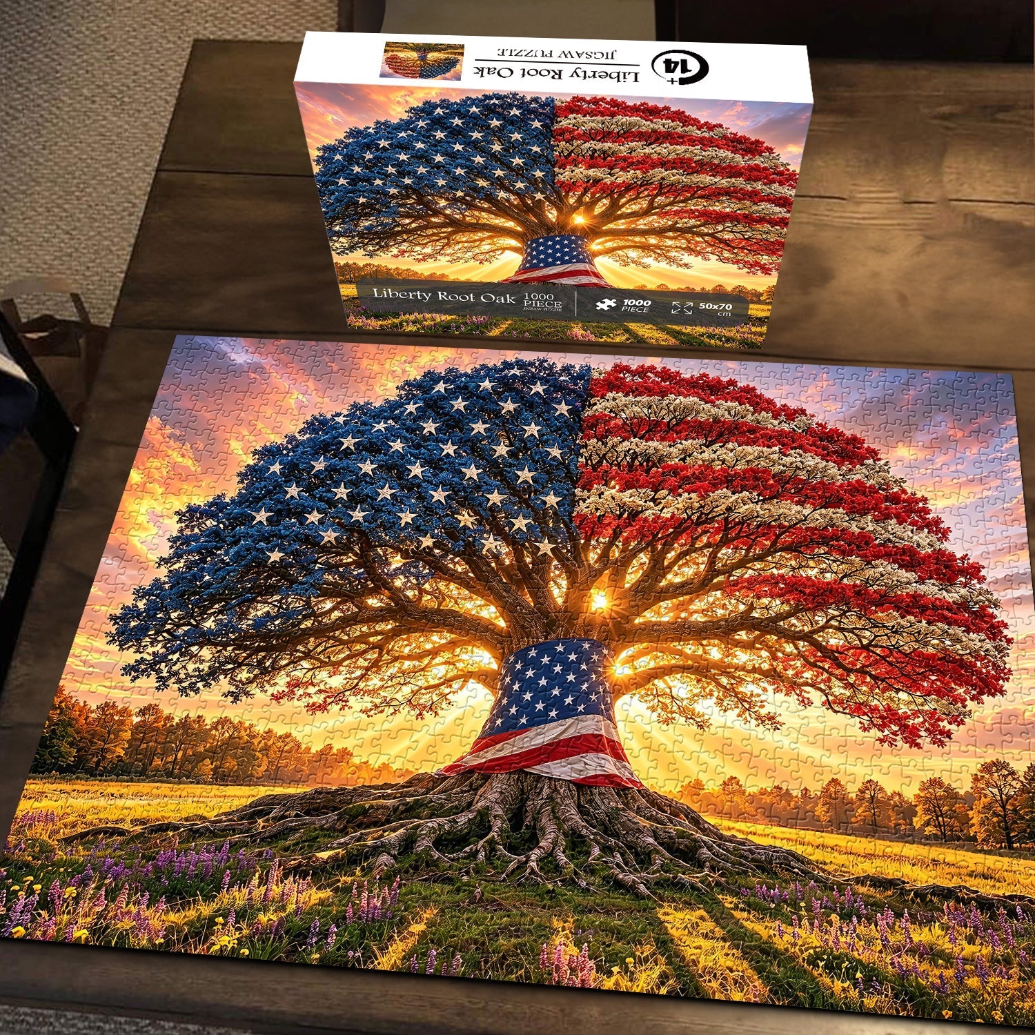 Liberty Root Oak Jigsaw Puzzle 1000 Pieces