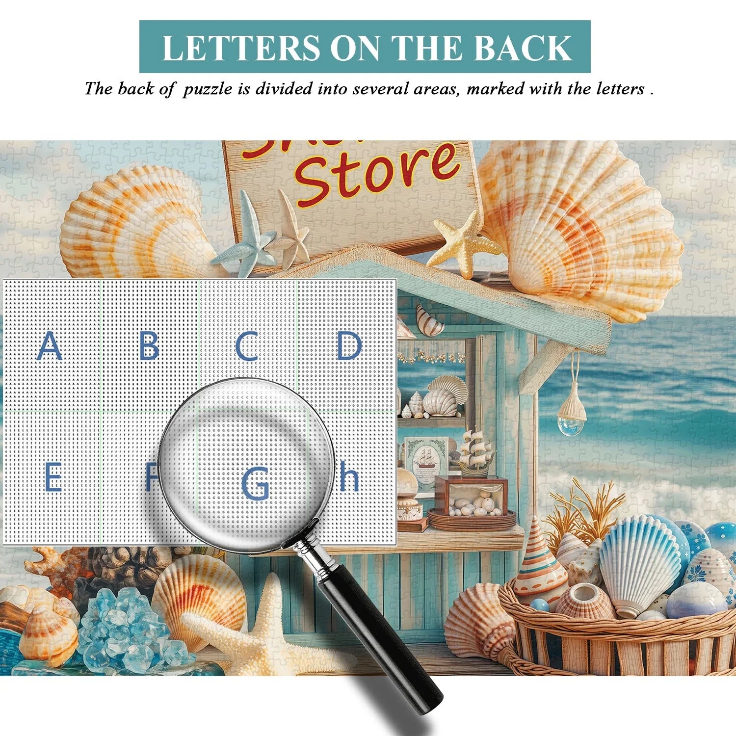Seaside Shell Shop Jigsaw Puzzle 1000 Stücke