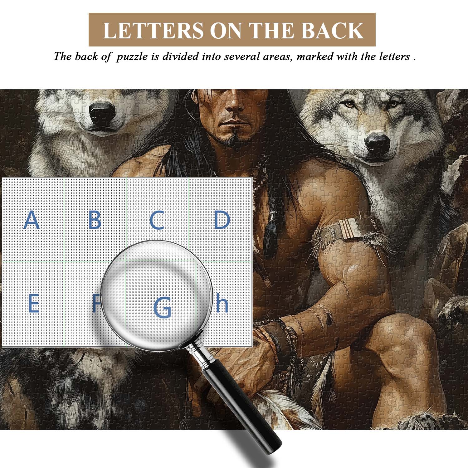 Puzzle El Rey De Los Lobos 1000 Piezas