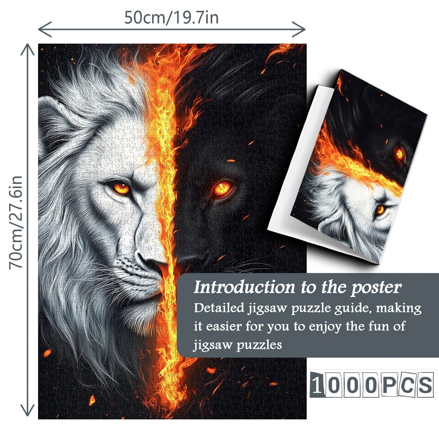 Blaze Boundary Jigsaw Puzzle 1000 Pieces