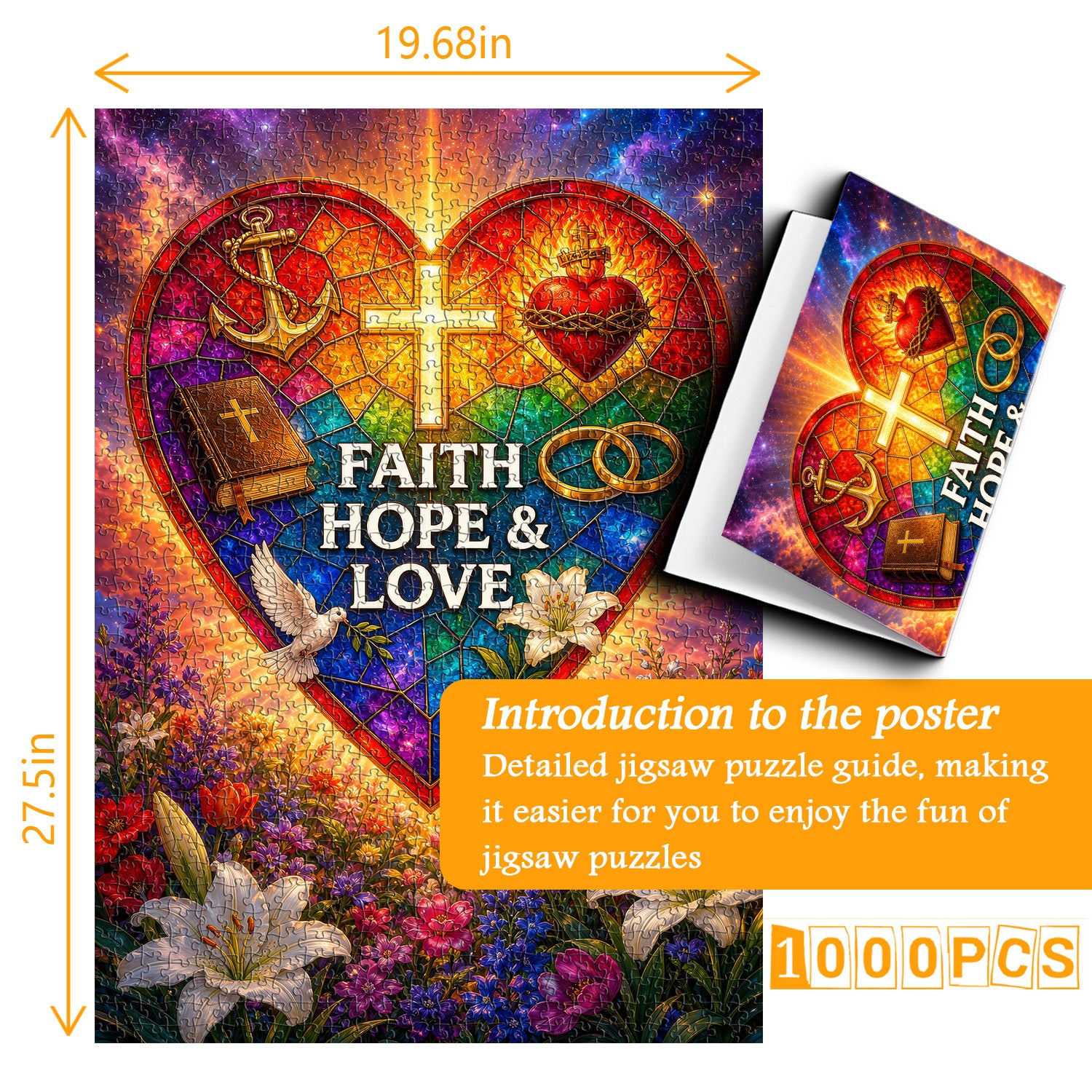 Heart of Faith Jigsaw Puzzle 1000 Pieces