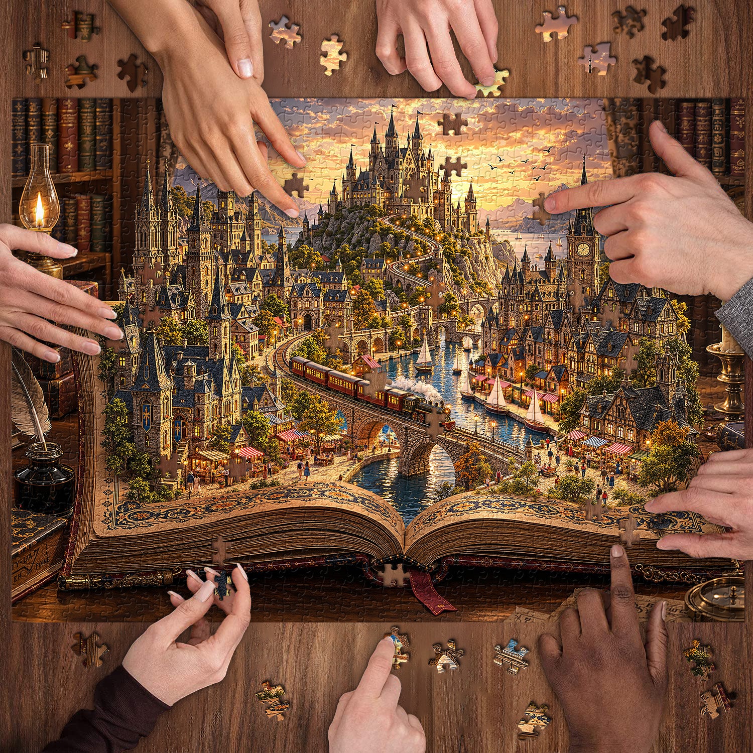 Castle Chronicle Jigsaw Puzzle 1000 Pieces