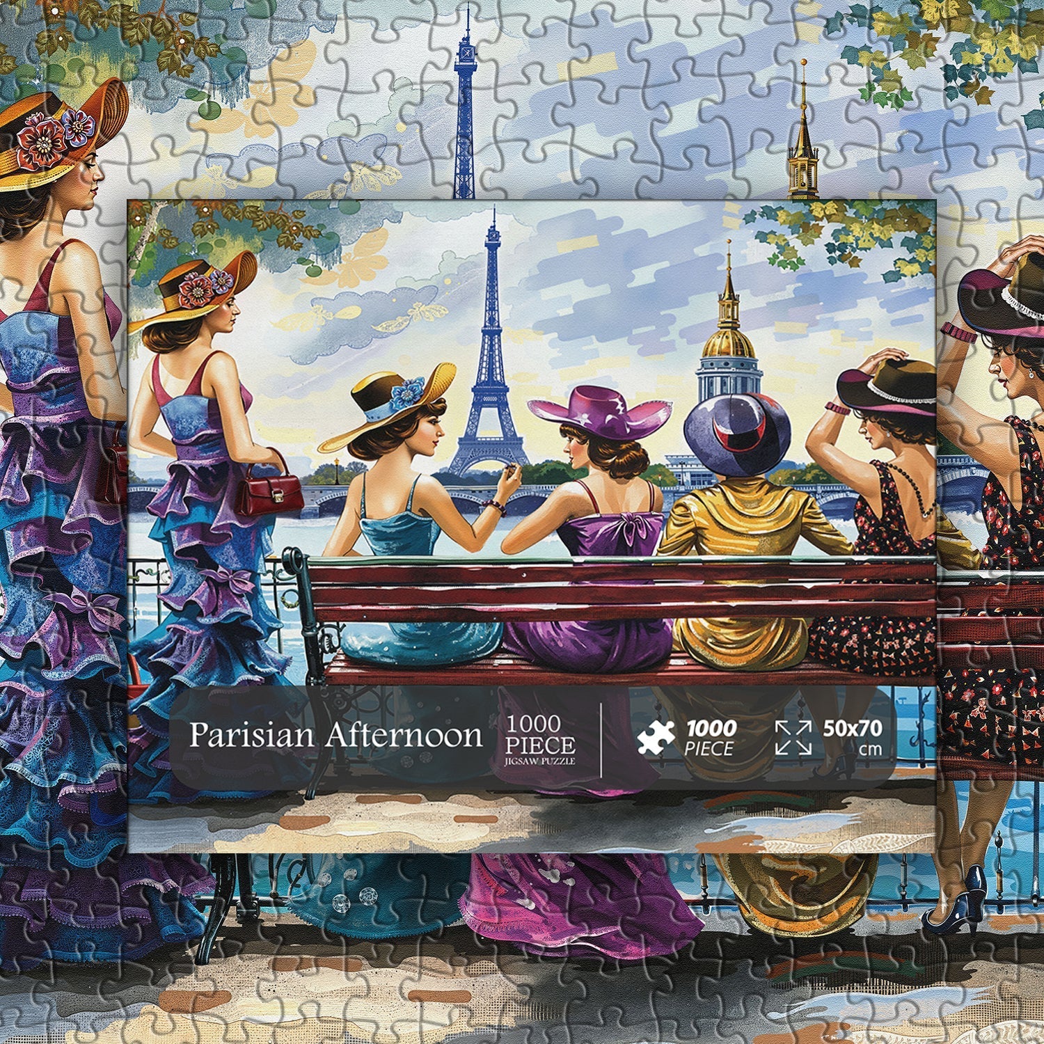 Puzzle Tarde Parisina 1000 Piezas