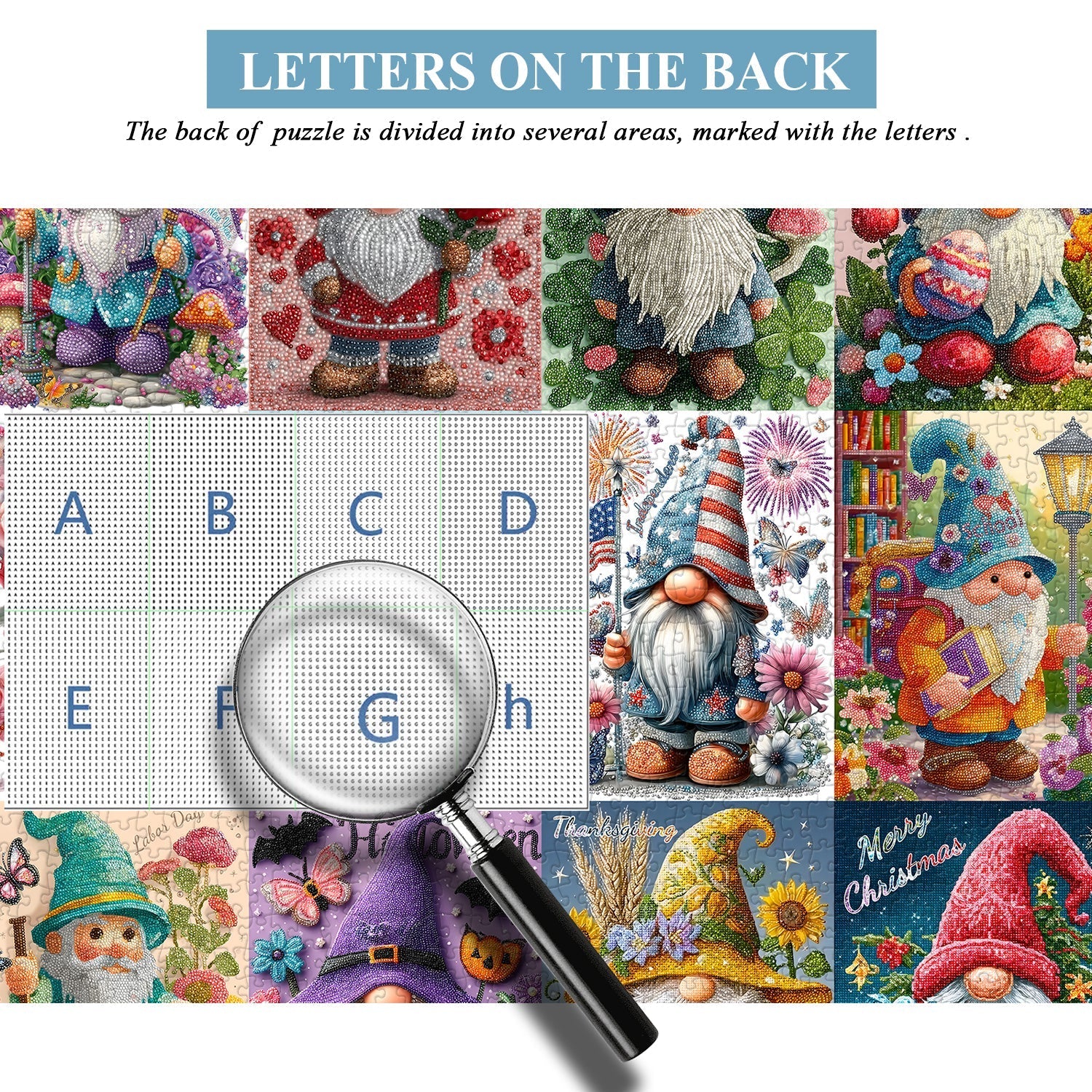 Le Festival Gnomes Puzzle 1000 pièces