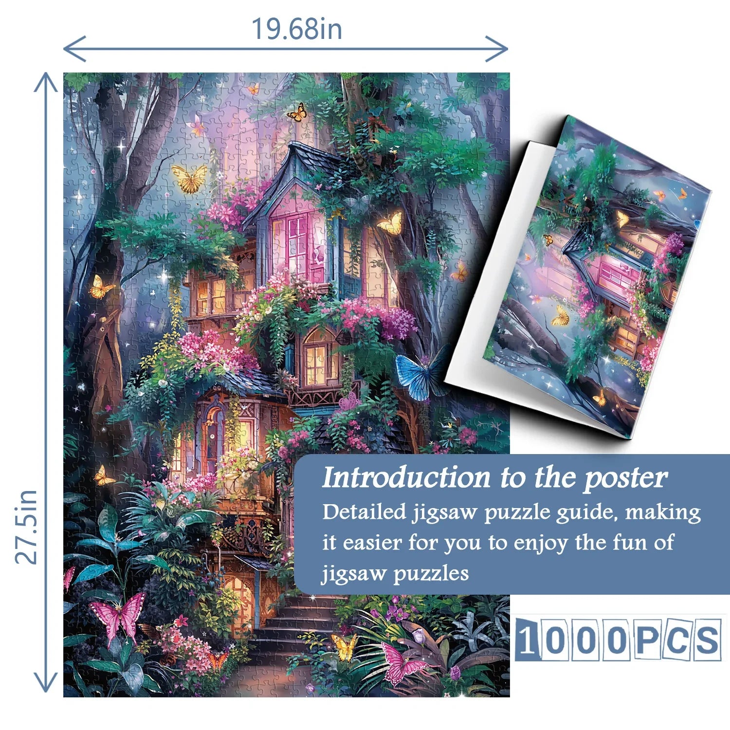 Forest Bastion Jigsaw Puzzle 1000 Piece