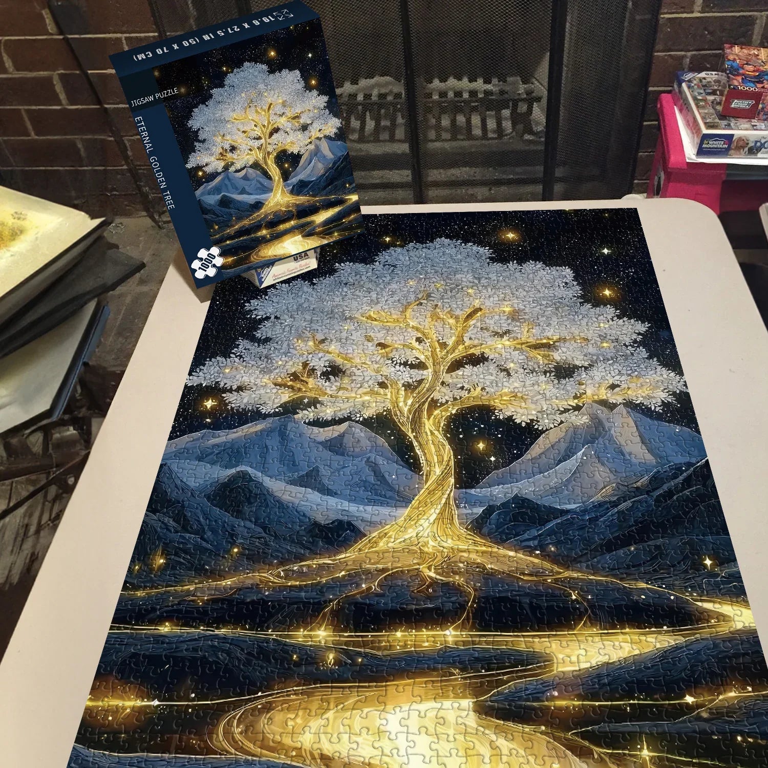 Eternal Golden Tree Jigsaw Puzzle 1000 Pieces