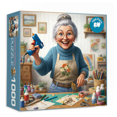 Creative Grandma Jigsaw Puzzle 1000 Pieces