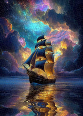 Starlit Sailing Puzzle 1000 Teile