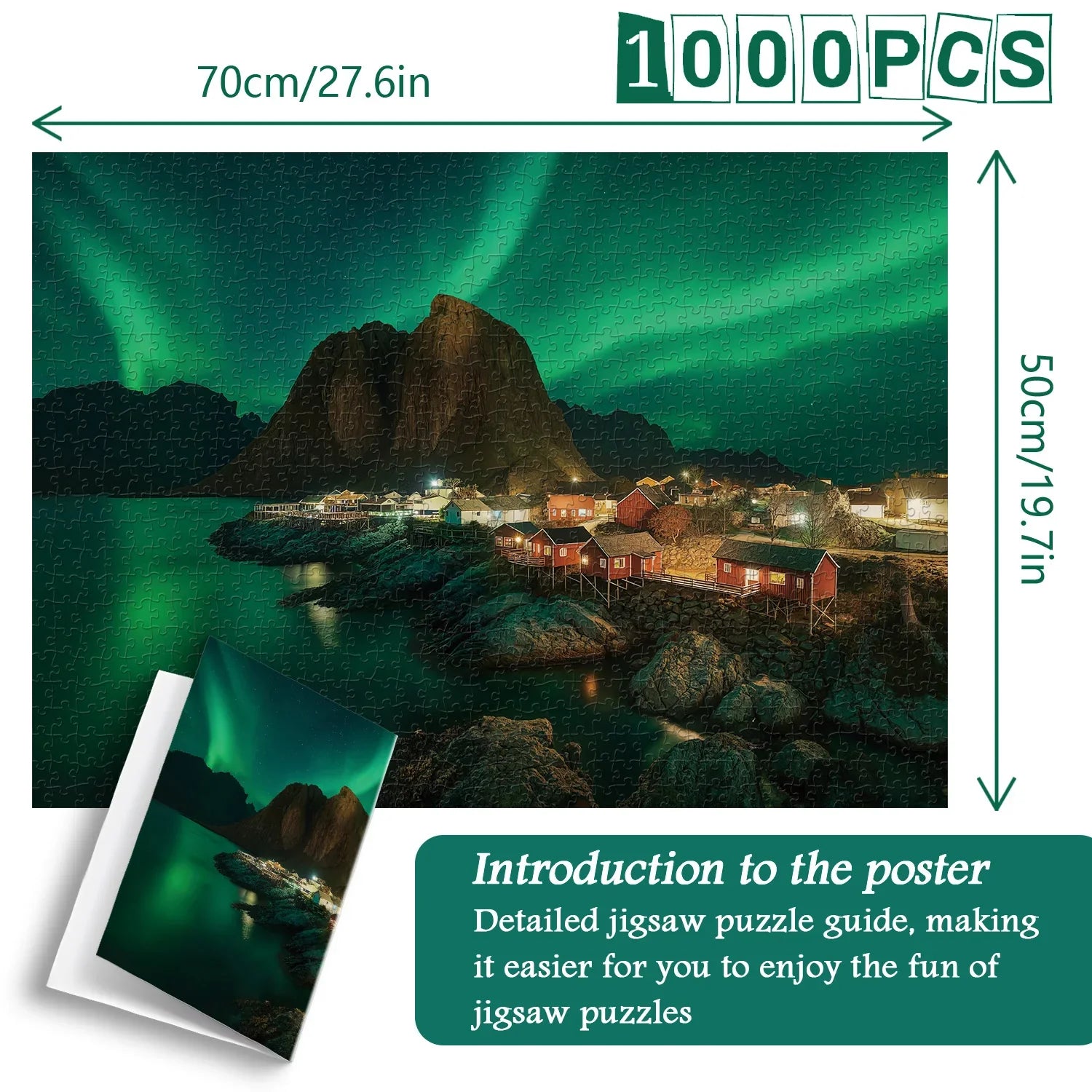 Aurora Silent Aurora Puzzle 1000 piezas