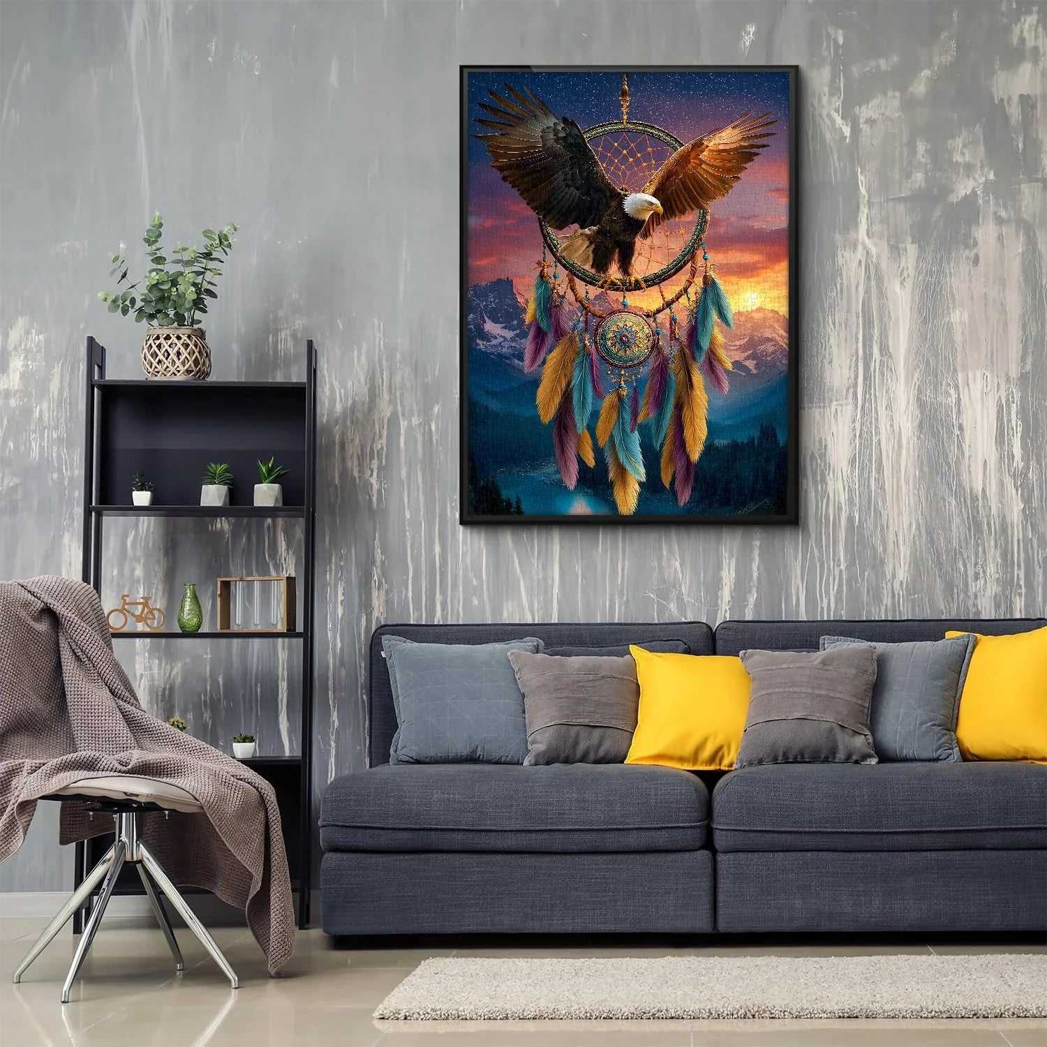 Eagle Dreamcatcher Jigsaw Puzzle 1000 Pieces