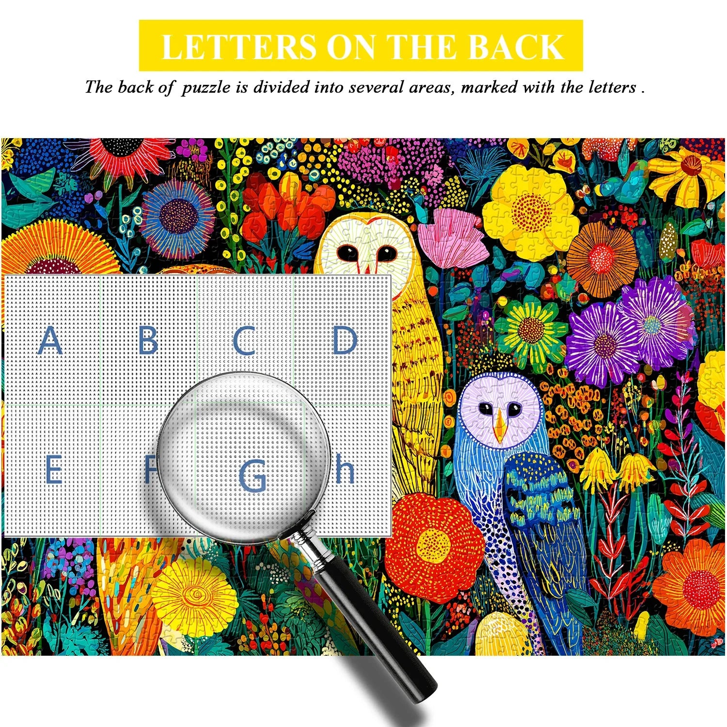 Garden Owls Jigsaw Puzzle 1000 Pieces